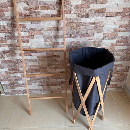 سلة مستديرة + سلم ديكور