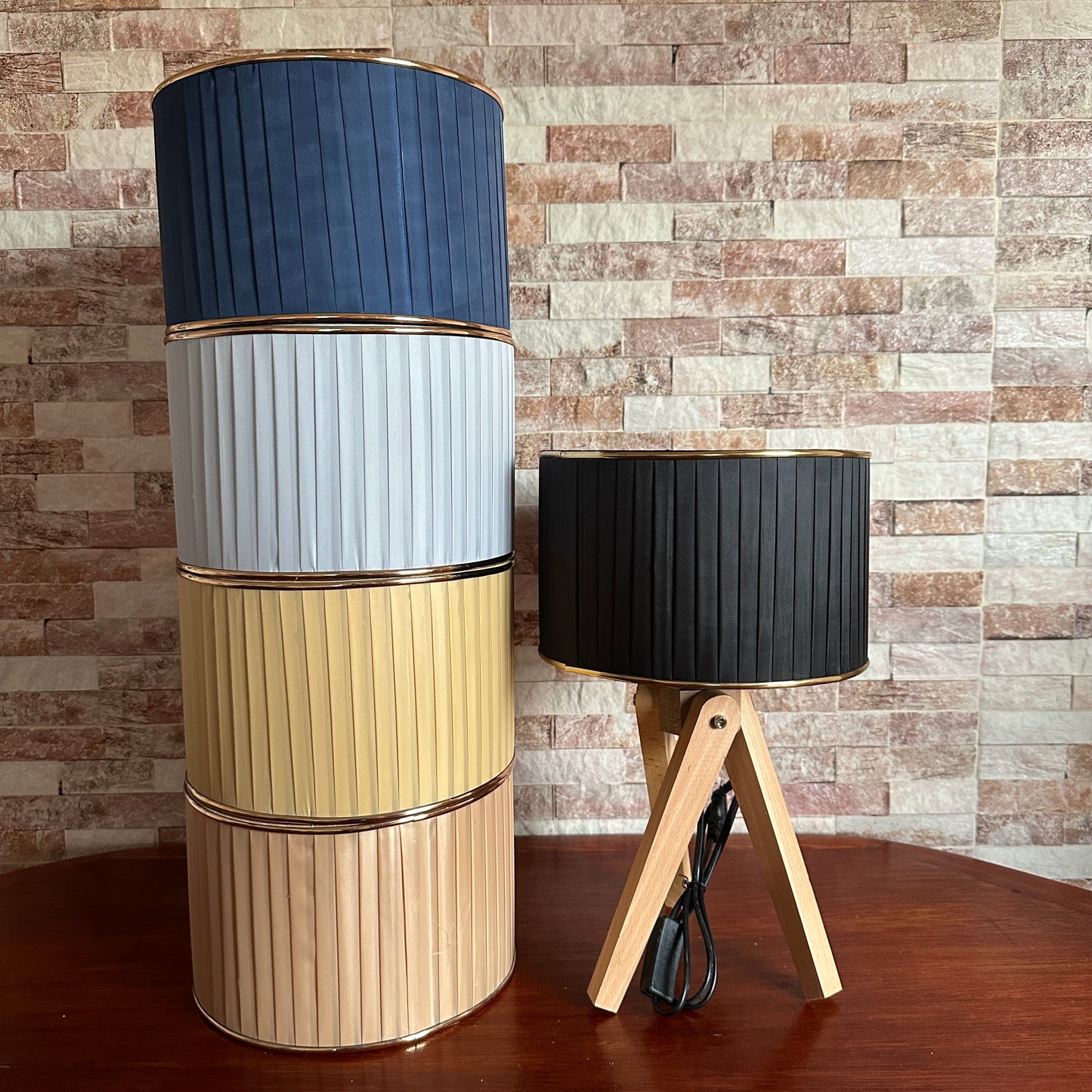 ضوء ليلي من خشب الزان