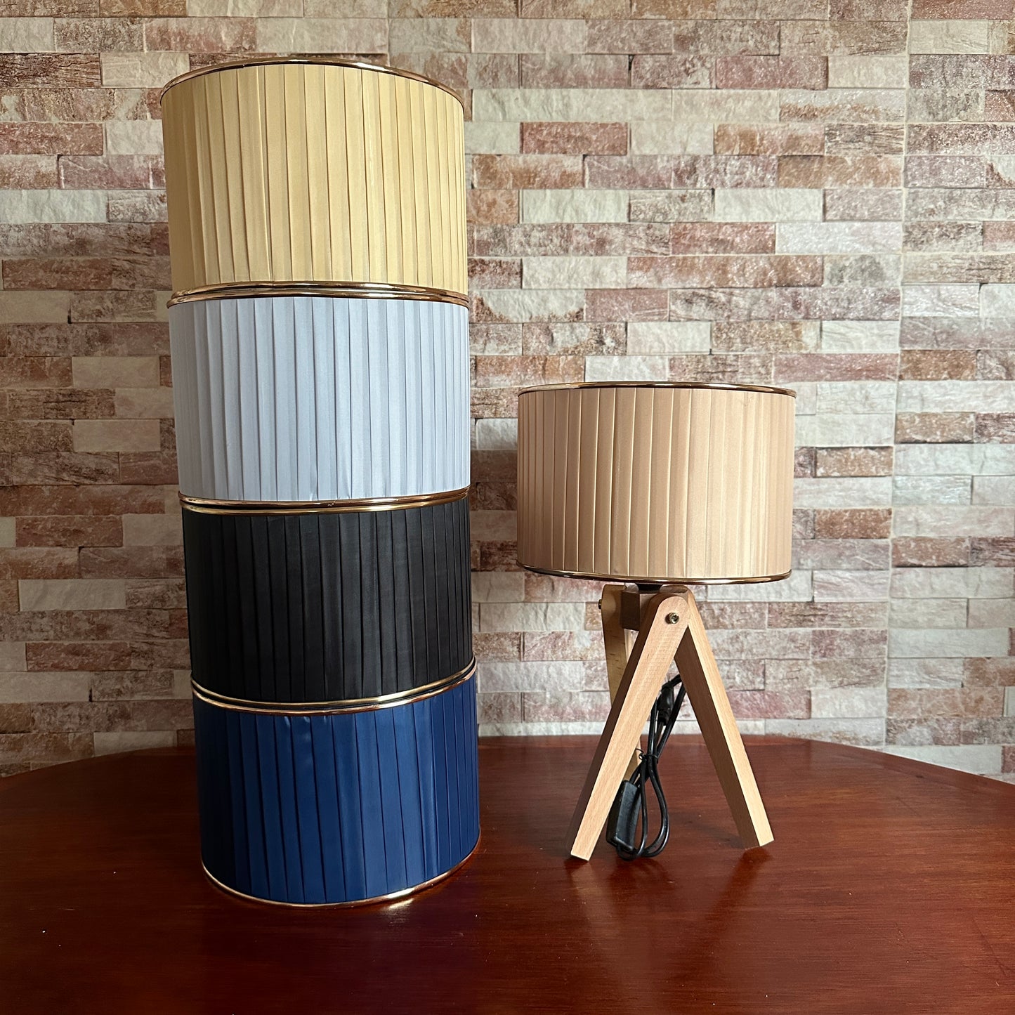 ضوء ليلي من خشب الزان