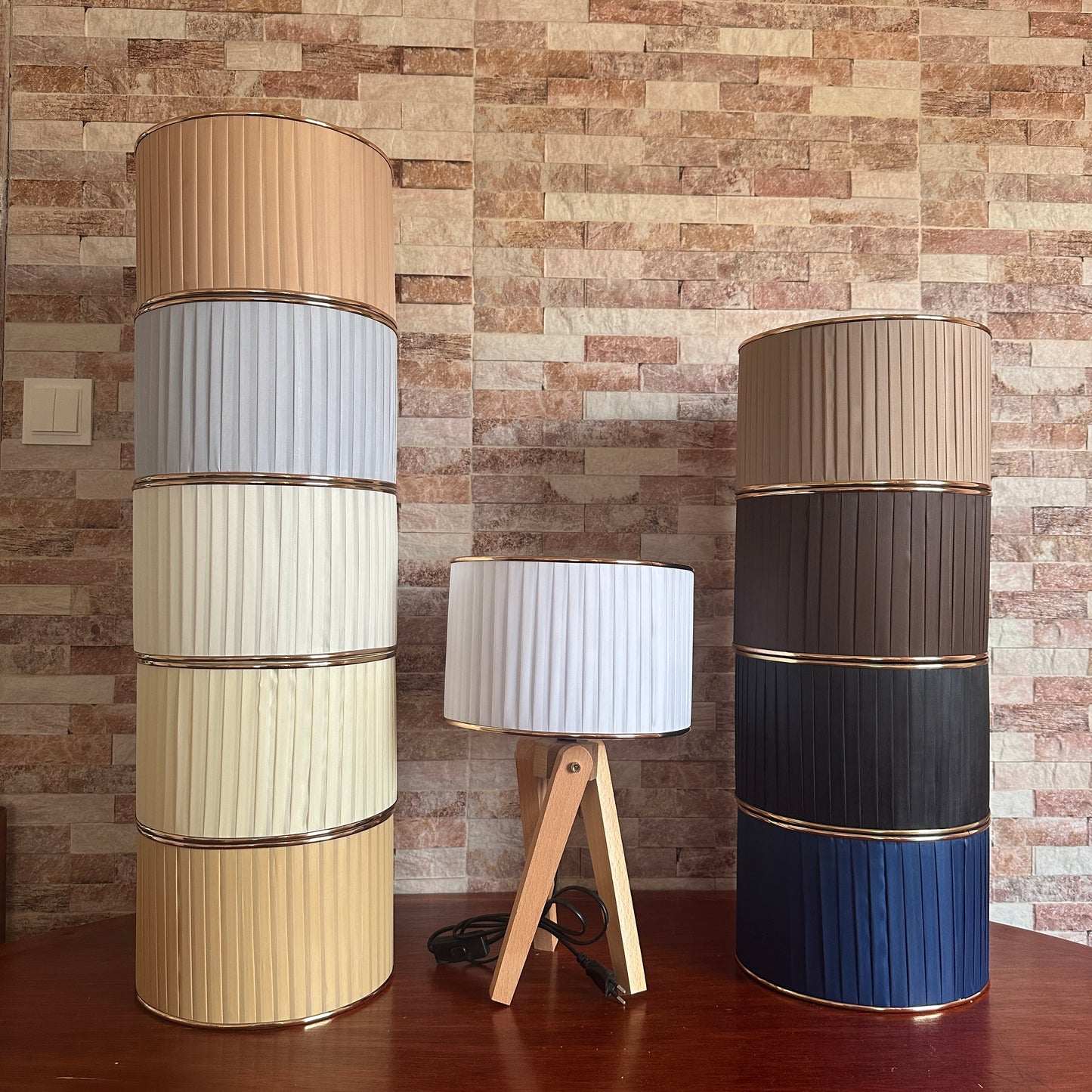 ضوء ليلي من خشب الزان