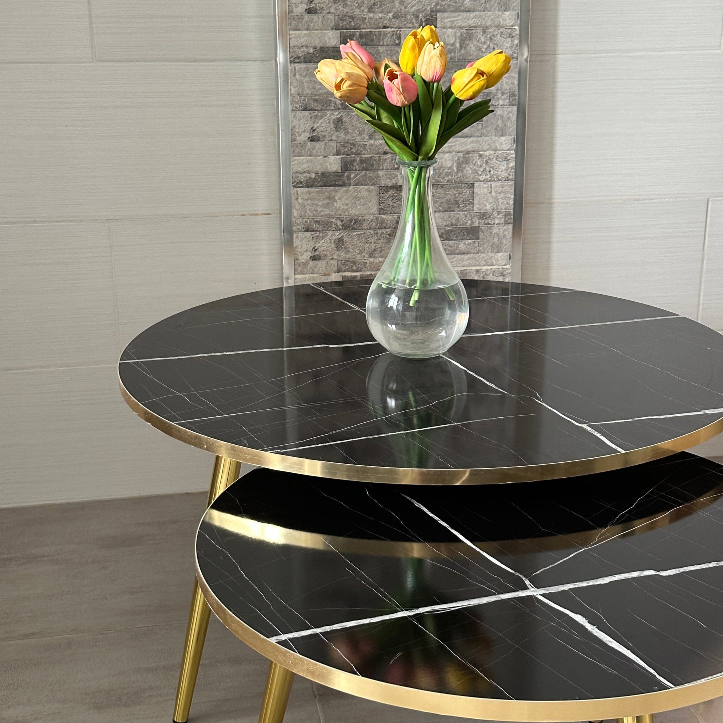 طاولة قهوة رخامية