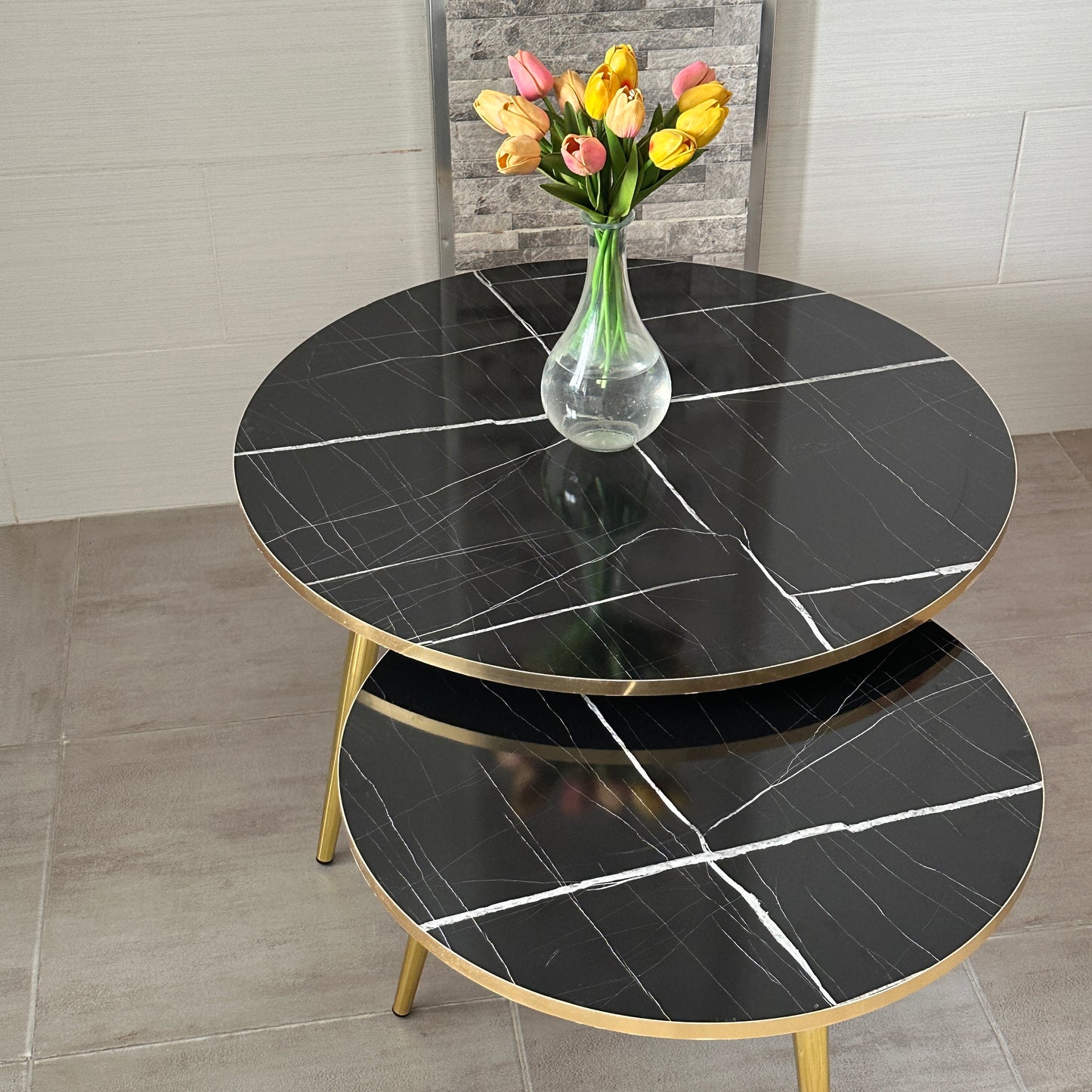 طاولة قهوة رخامية