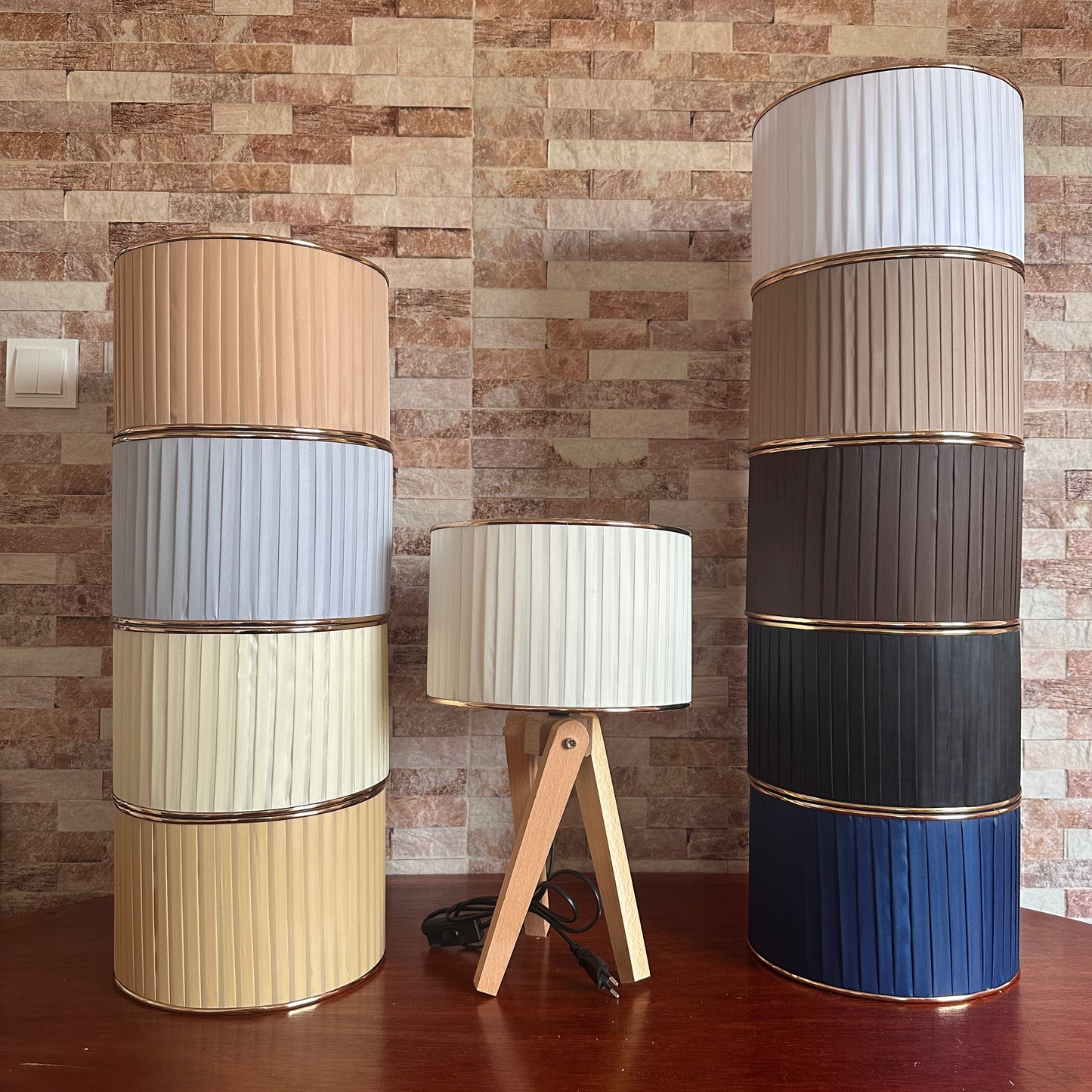 ضوء ليلي من خشب الزان