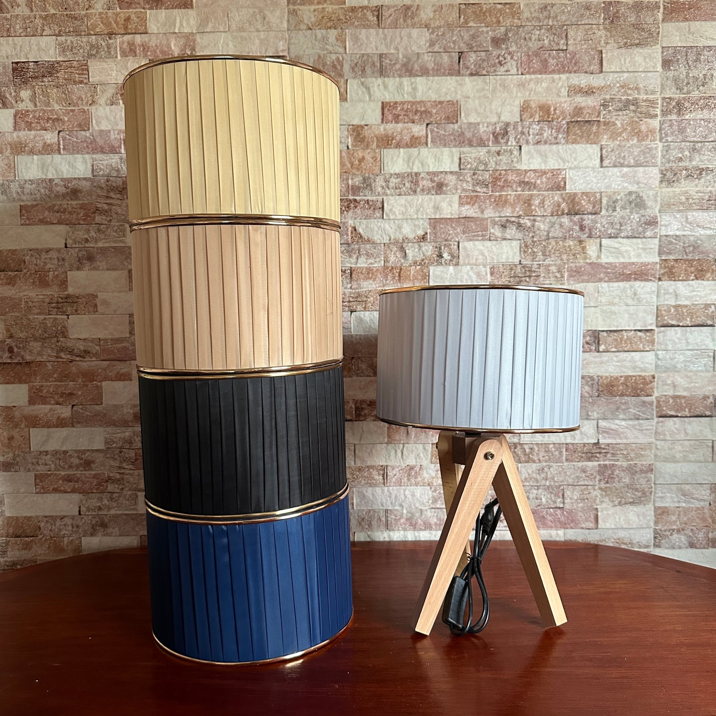 ضوء ليلي من خشب الزان