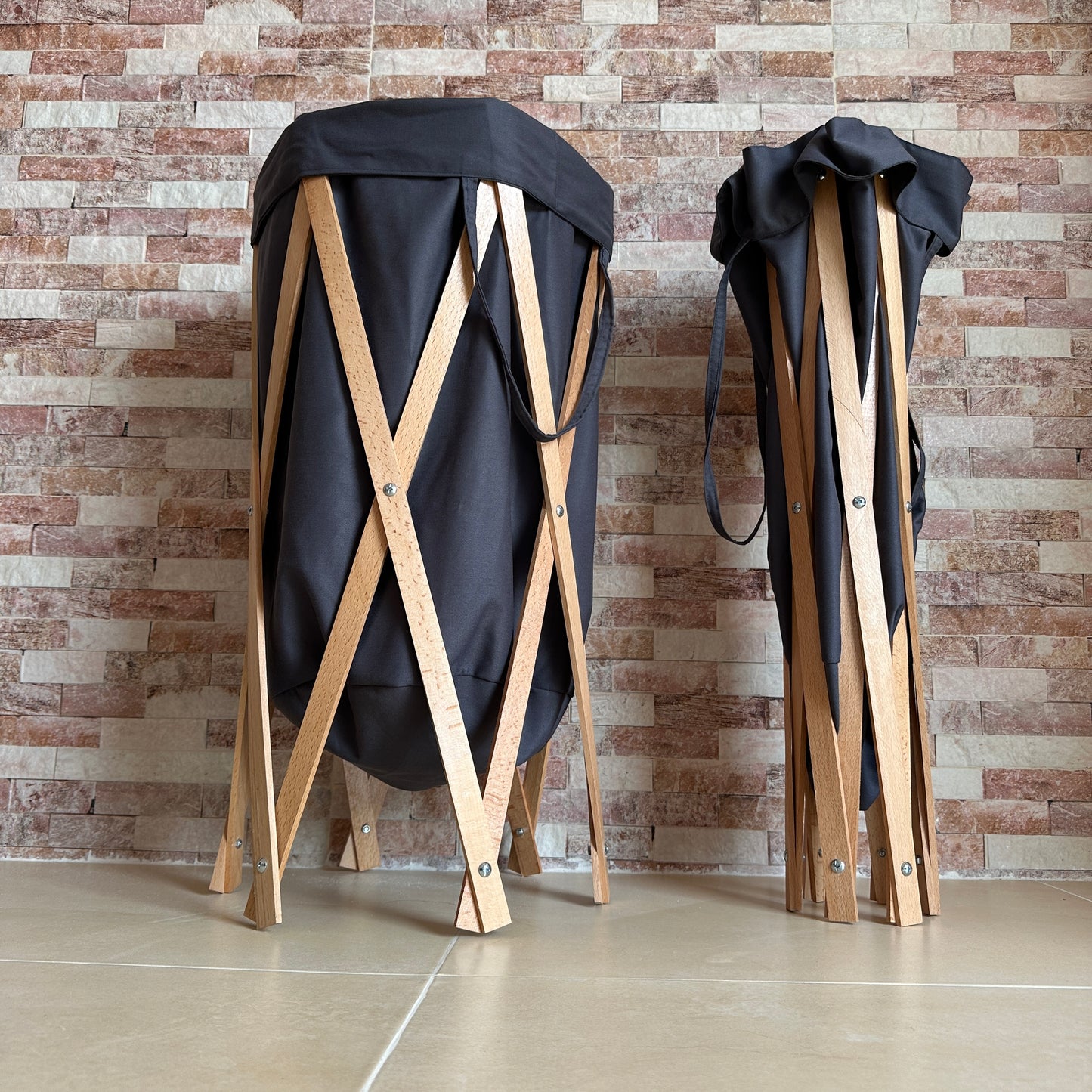 سلة غسيل دائرية