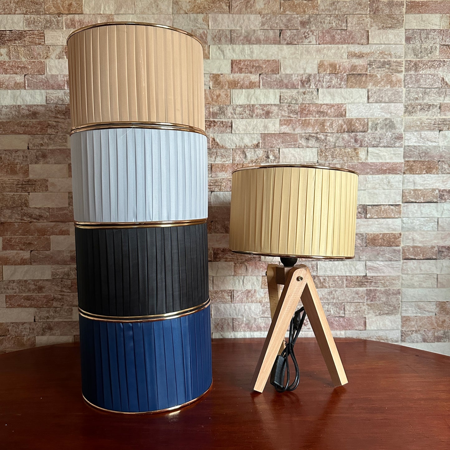 ضوء ليلي من خشب الزان