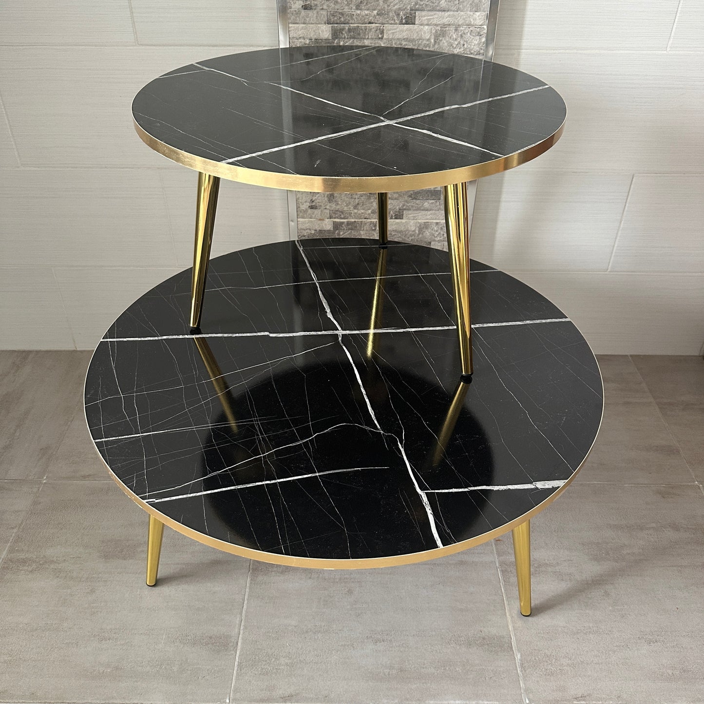 طاولة قهوة رخامية