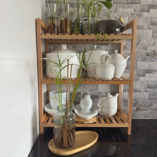 Etagère multifonctions 100% en bois hêtre