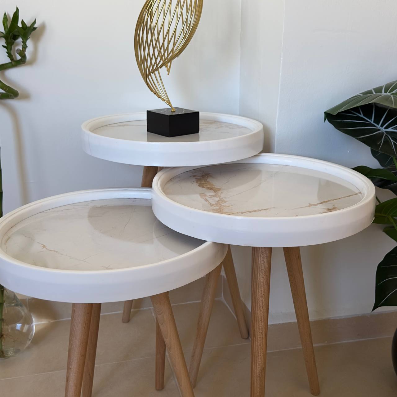 Tables gigognes rondes