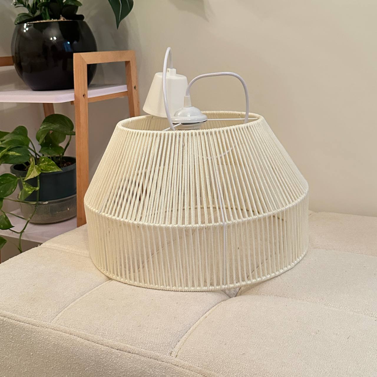 Lustre macramé nouveau