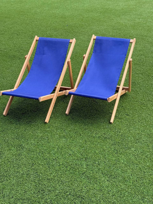 Chaise Longue en Bois de Hêtre