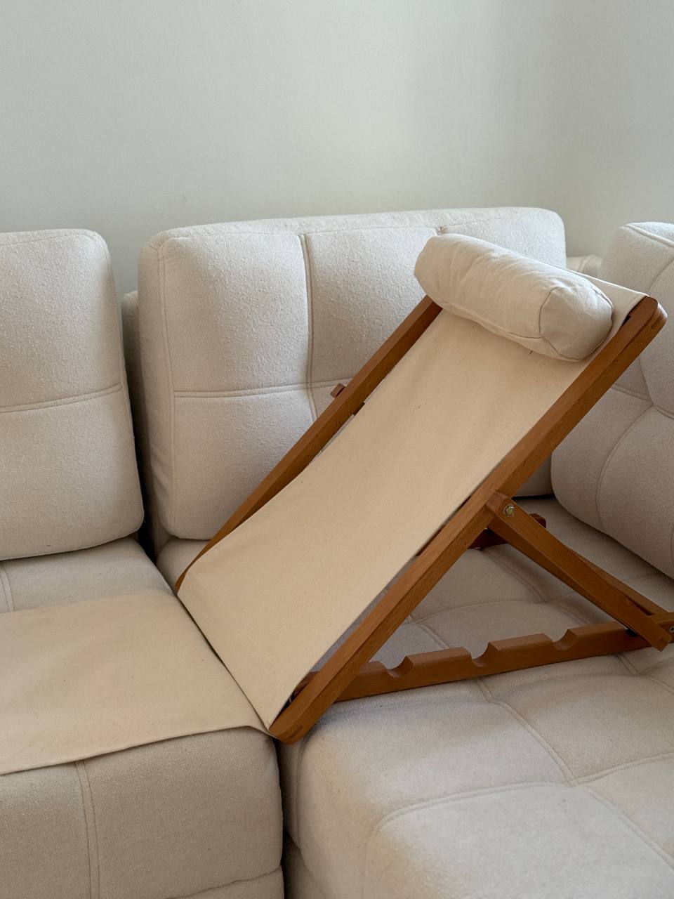 مسند الظهر القابل للطي