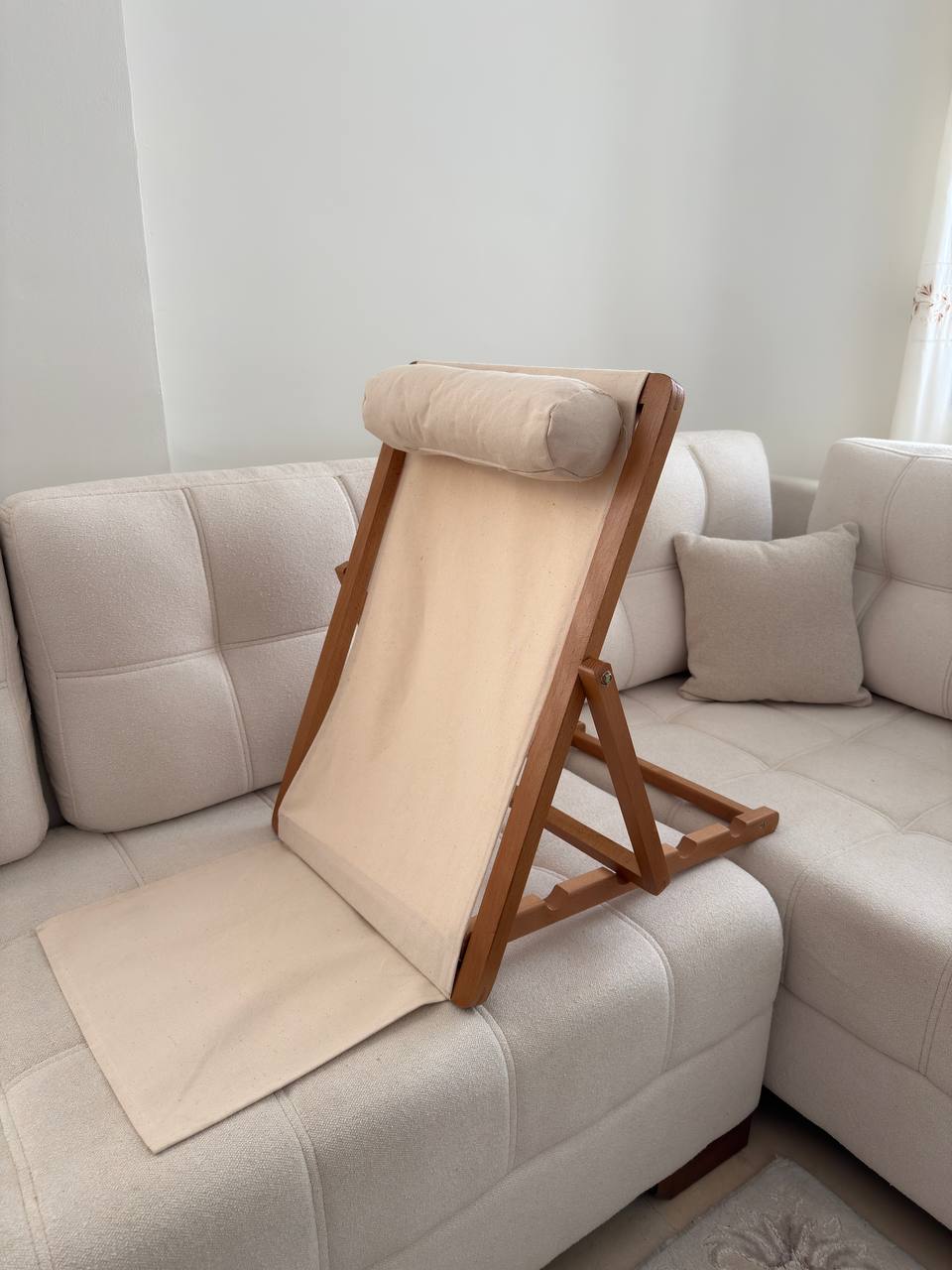 مسند الظهر القابل للطي