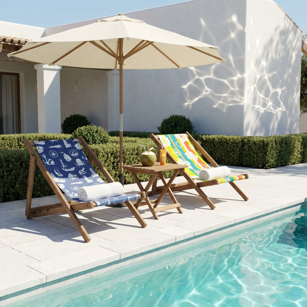 Pack Summer Table et chaise longue