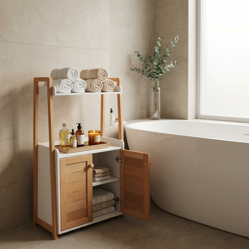 Grand meuble avec 2 porte
