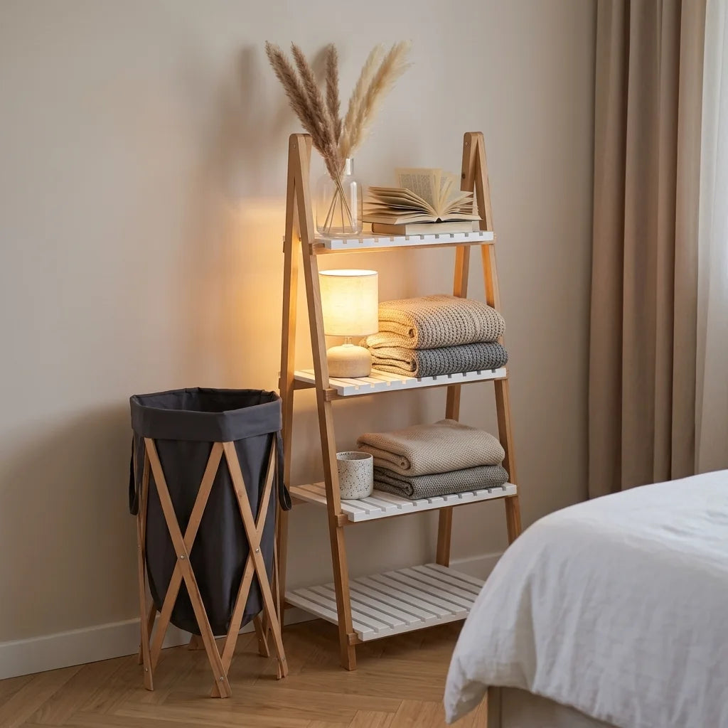 Pack Etagere + Panier a linge